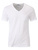 Herren T-Shirt aus Bio-Baumwolle JN8004 ~ weiß XXL