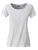 Tailliertes Damen T-Shirt aus Bio-Baumwolle ~ ashgrau XS