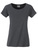 Tailliertes Damen T-Shirt aus Bio-Baumwolle ~ schwarz-heather XL