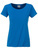 Tailliertes Damen T-Shirt aus Bio-Baumwolle ~ kobaltblau S