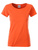 Tailliertes Damen T-Shirt aus Bio-Baumwolle ~ coral M