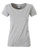 Tailliertes Damen T-Shirt aus Bio-Baumwolle ~ grau-heather XS