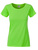 Tailliertes Damen T-Shirt aus Bio-Baumwolle ~ lime-grün XS