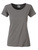 Tailliertes Damen T-Shirt aus Bio-Baumwolle ~ mid-grau XS