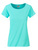 Tailliertes Damen T-Shirt aus Bio-Baumwolle ~ mintgrün M