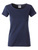 Tailliertes Damen T-Shirt aus Bio-Baumwolle ~ navy XS