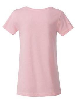 Tailliertes Damen T-Shirt aus Bio-Baumwolle ~ soft-pink XS