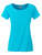 Tailliertes Damen T-Shirt aus Bio-Baumwolle ~ türkis S