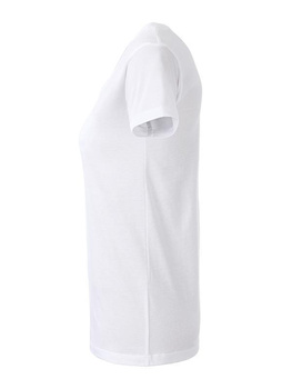 Tailliertes Damen T-Shirt aus Bio-Baumwolle ~ weiß S