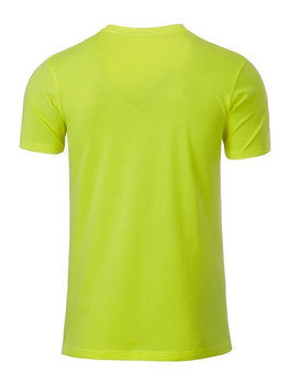 Herren T-Shirt aus Bio-Baumwolle ~ acid-gelb XXL