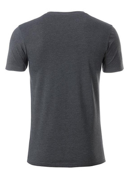 Herren T-Shirt aus Bio-Baumwolle ~ schwarz-heather M