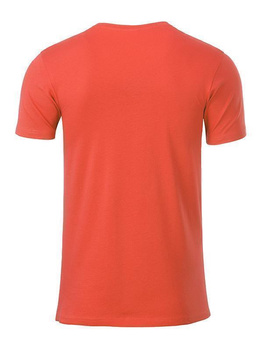 Herren T-Shirt aus Bio-Baumwolle ~ coral M
