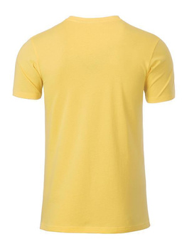 Herren T-Shirt aus Bio-Baumwolle ~ hell-gelb S