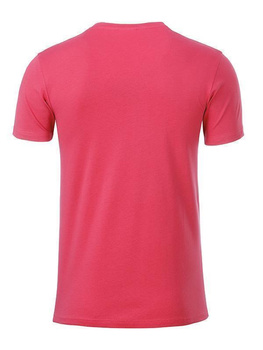 Herren T-Shirt aus Bio-Baumwolle ~ raspberry L