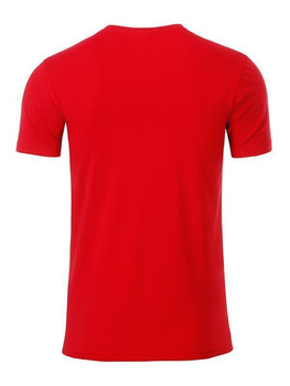 Herren T-Shirt aus Bio-Baumwolle ~ tomatenrot XL