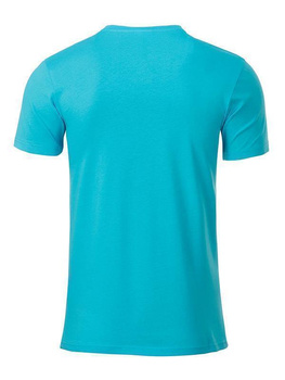 Herren T-Shirt aus Bio-Baumwolle ~ trkis XL