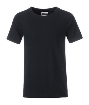 Kinder T-Shirt aus Bio-Baumwolle ~ schwarz XL
