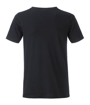 Kinder T-Shirt aus Bio-Baumwolle ~ schwarz XL