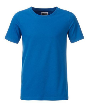 Kinder T-Shirt aus Bio-Baumwolle ~ kobaltblau XS