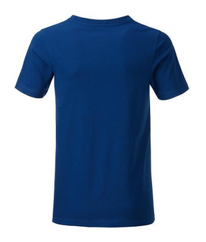 Kinder T-Shirt aus Bio-Baumwolle ~ dunkel royalblau XS