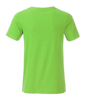 Kinder T-Shirt aus Bio-Baumwolle ~ lime-grn XS