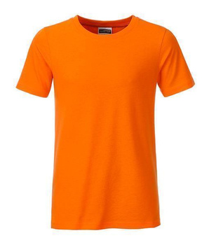 Kinder T-Shirt aus Bio-Baumwolle ~ orange XS