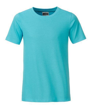 Kinder T-Shirt aus Bio-Baumwolle ~ pazifikblau XL