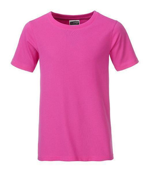 Kinder T-Shirt aus Bio-Baumwolle ~ pink XL