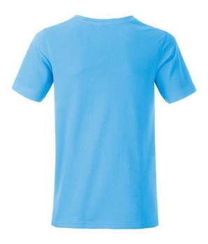 Kinder T-Shirt aus Bio-Baumwolle ~ himmelblau L