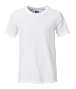 Kinder T-Shirt aus Bio-Baumwolle ~ wei XL