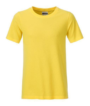 Kinder T-Shirt aus Bio-Baumwolle ~ gelb XXL