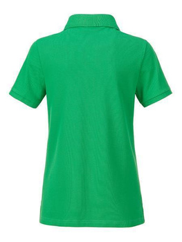 Damen Basic Poloshirt aus Bio Baumwolle ~ fern-grn M