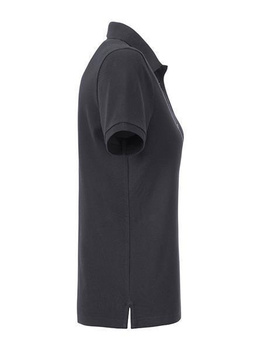Damen Basic Poloshirt aus Bio Baumwolle ~ graphite XL