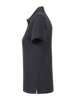 Damen Basic Poloshirt aus Bio Baumwolle ~ graphite XXL
