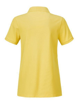 Damen Basic Poloshirt aus Bio Baumwolle ~ hell-gelb M
