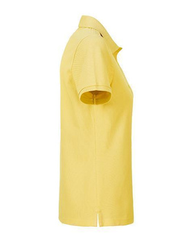 Damen Basic Poloshirt aus Bio Baumwolle ~ hell-gelb M
