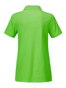 Damen Basic Poloshirt aus Bio Baumwolle ~ lime-grn XL