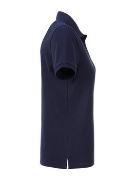 Damen Basic Poloshirt aus Bio Baumwolle ~ navy L
