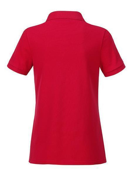 Damen Basic Poloshirt aus Bio Baumwolle ~ rot L