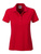 Damen Basic Poloshirt aus Bio Baumwolle ~ rot XXL