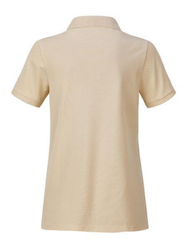 Damen Basic Poloshirt aus Bio Baumwolle ~ steingrau L