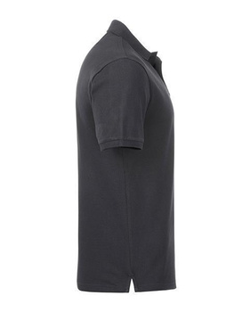 Herren Basic Poloshirt aus Bio Baumwolle ~ graphite XL