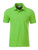 Herren Basic Poloshirt aus Bio Baumwolle ~ lime-grün M
