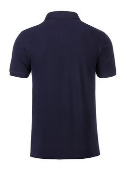 Herren Basic Poloshirt aus Bio Baumwolle ~ navy XL