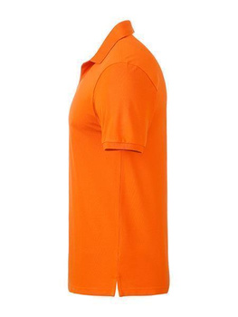 Herren Basic Poloshirt aus Bio Baumwolle ~ orange L