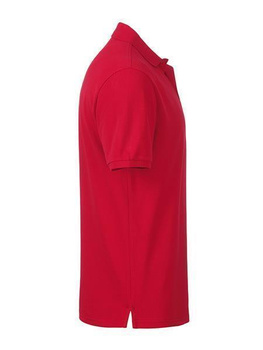 Herren Basic Poloshirt aus Bio Baumwolle ~ rot M