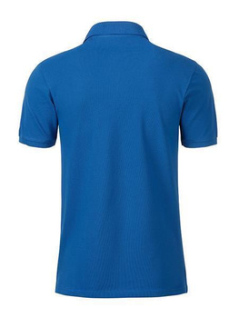 Herren Basic Poloshirt aus Bio Baumwolle ~ royal XL