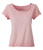 Damen Vintage Shirt aus Bio-Baumwolle ~ soft-pink XS