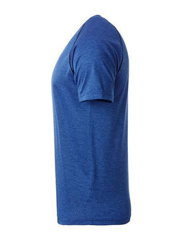 Herren Funktions-Sport T-Shirt ~ blau-melange/navy S