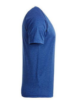 Herren Funktions-Sport T-Shirt ~ blau-melange/navy M